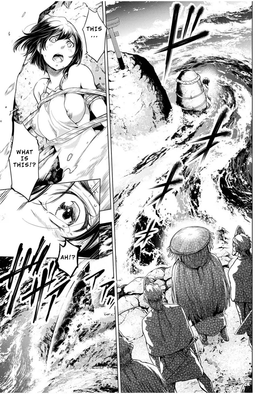 Ingoshima Chapter 16 page 13 - Chapter 16: The White Feathered Arrow is Visitor From Afar