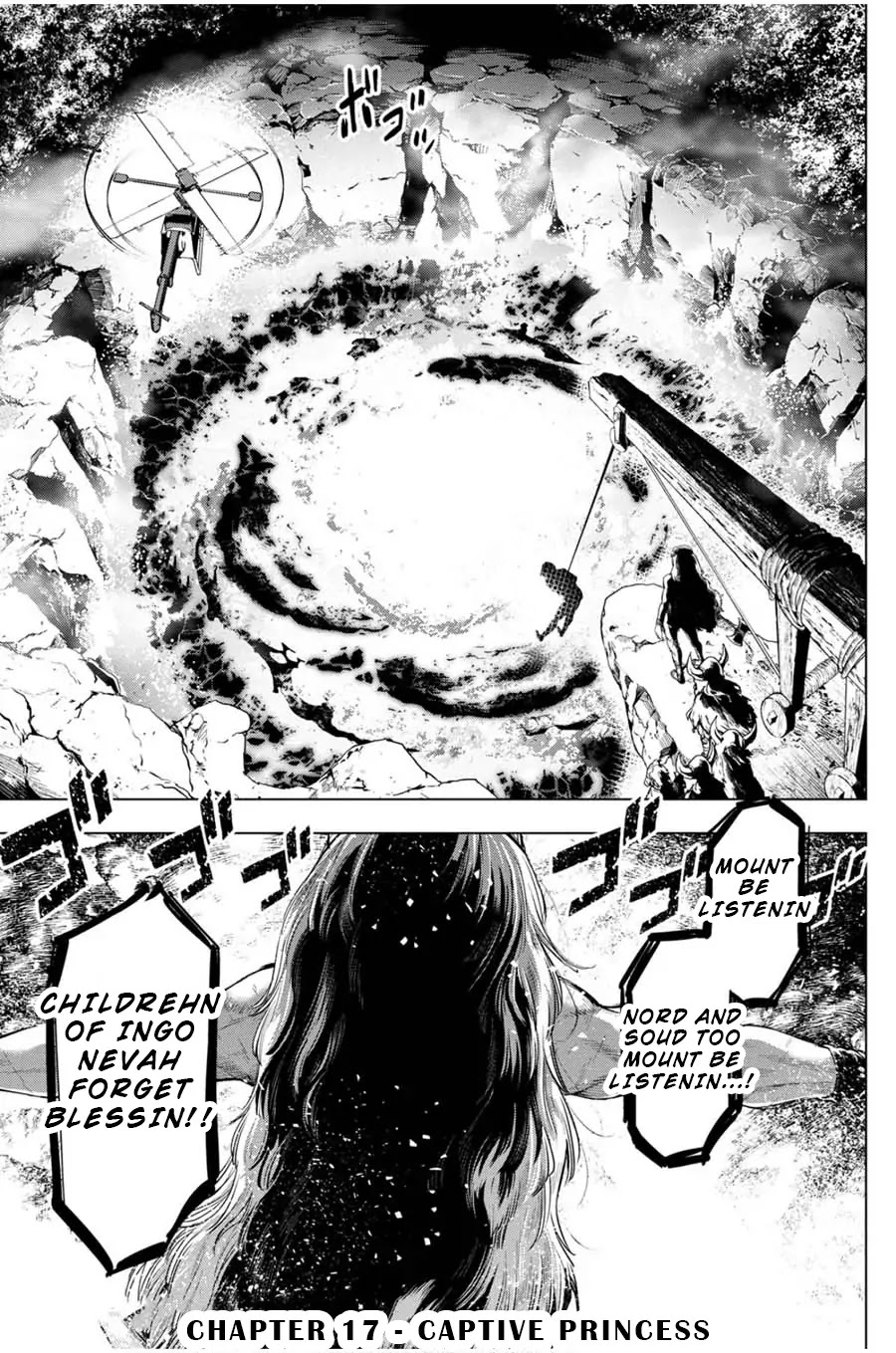 Ingoshima Chapter 17 page 1 - Chapter 17: Captive Princess