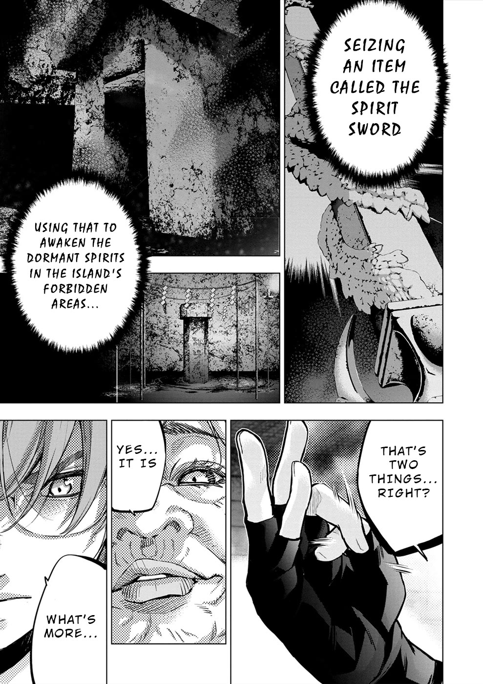 Ingoshima Chapter 175 page 3 - Chapter 175: Absolute Trump Card