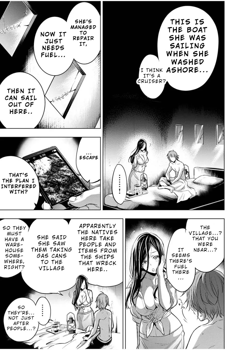 Ingoshima Chapter 19 page 13 - Chapter 19: Approaching Enemies Verified