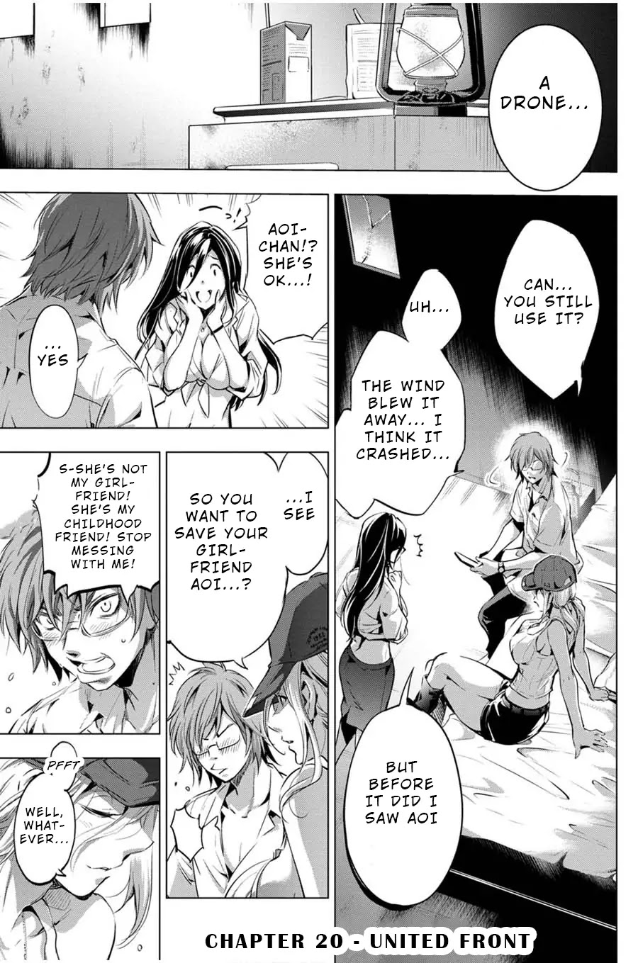 Ingoshima Chapter 20 page 1 - Chapter 20: United Front