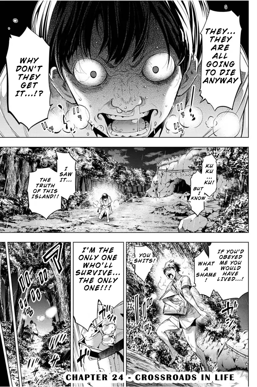 Ingoshima Chapter 24 page 3 - Chapter 24: Crossroads in Life