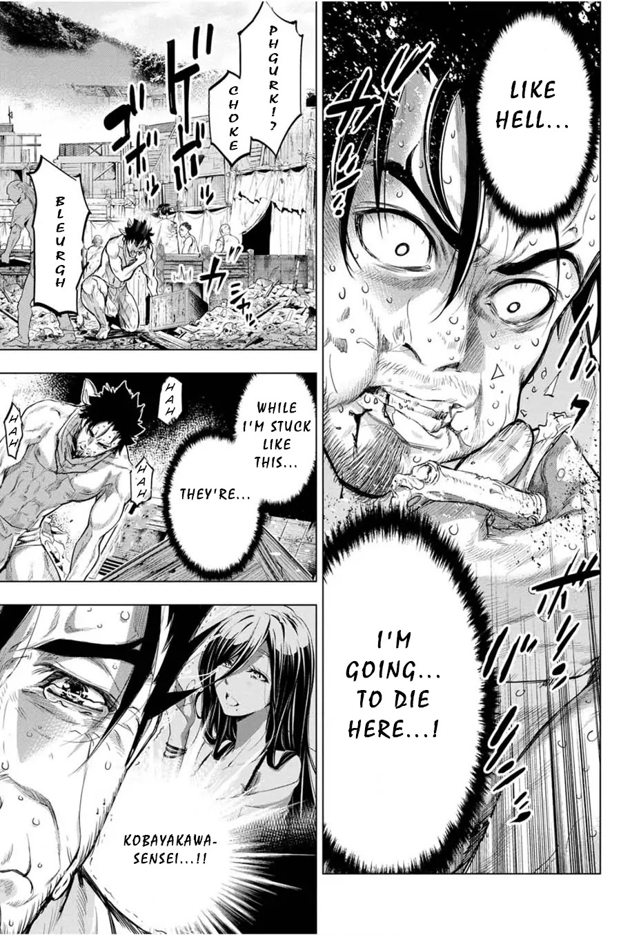 Ingoshima Chapter 27 page 13 - Chapter 27: You're Alive, So Fight