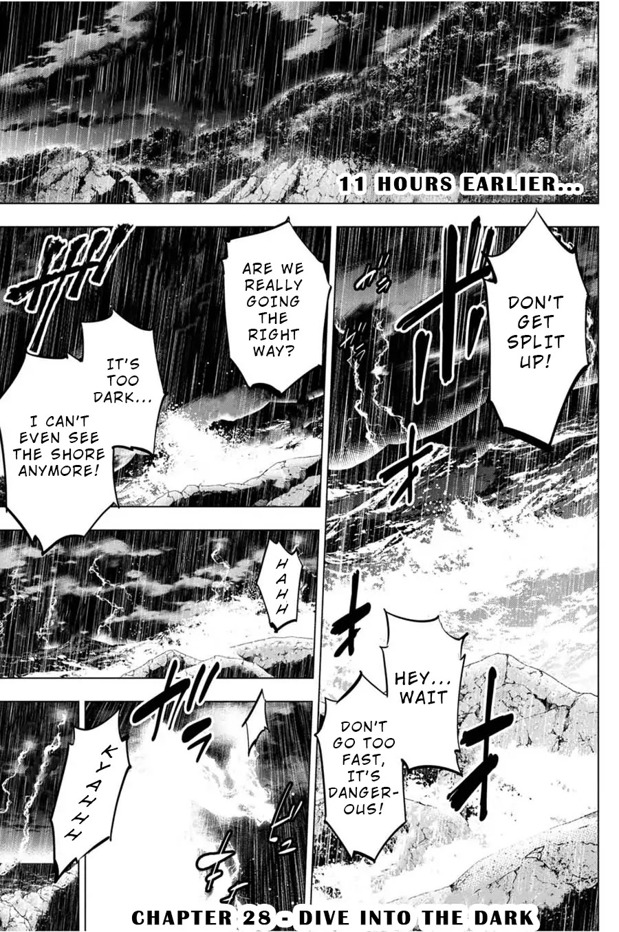 Ingoshima Chapter 28 page 1 - Chapter 28: Dive Into the Dark