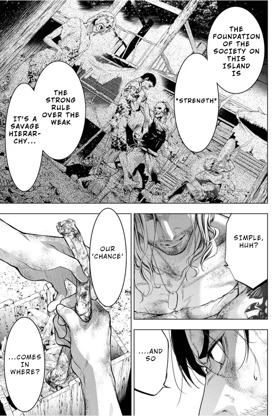 Ingoshima Chapter 34 page 7 - Chapter 34: Fire on the Mountain