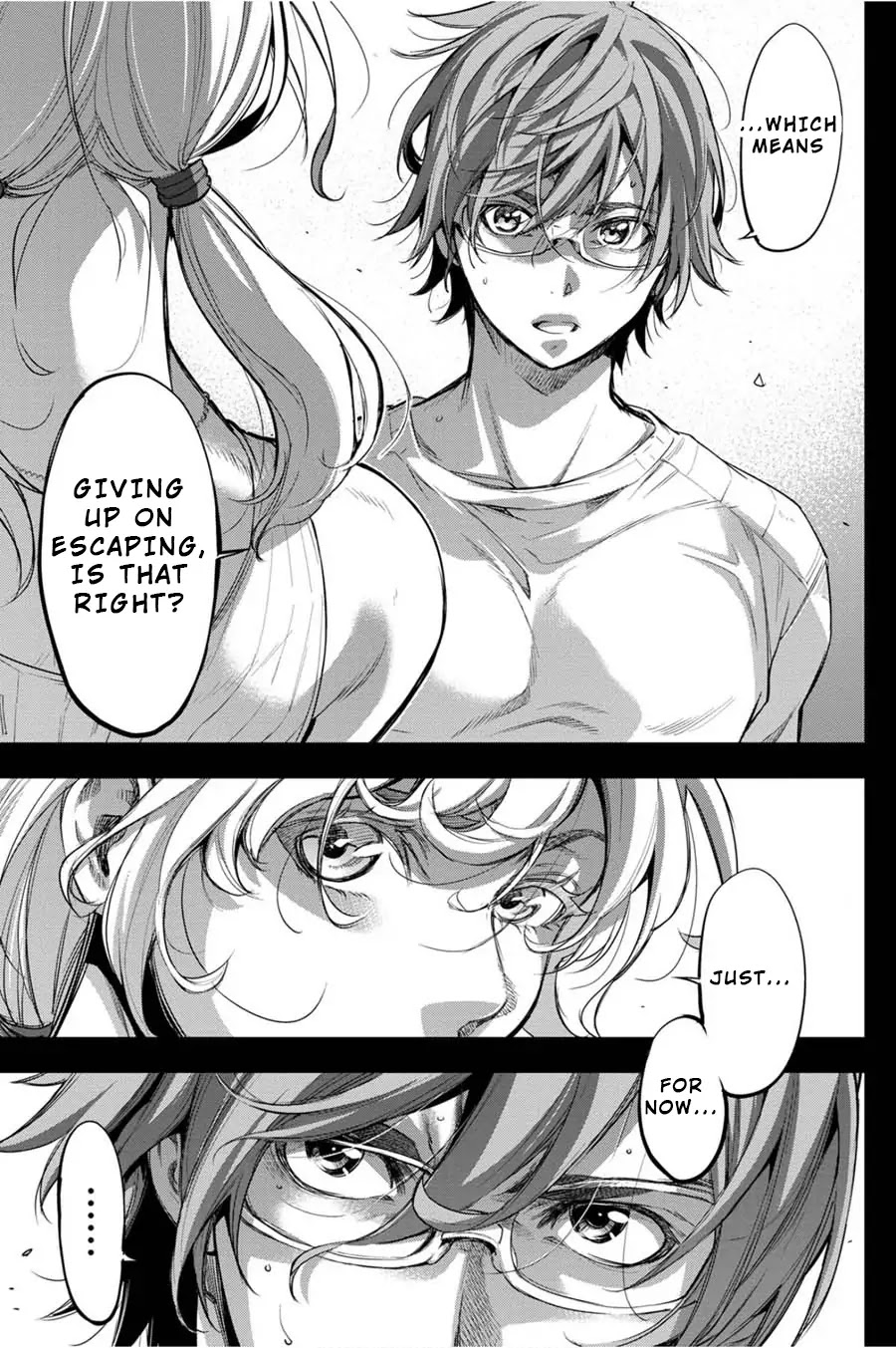 Ingoshima Chapter 37 page 15 - Chapter 37: Friends, Come Back Alive
