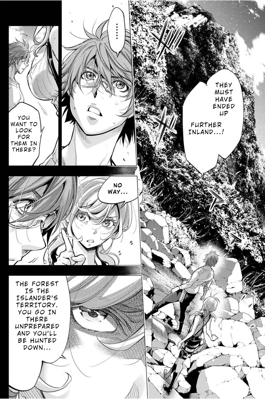 Ingoshima Chapter 37 page 4 - Chapter 37: Friends, Come Back Alive