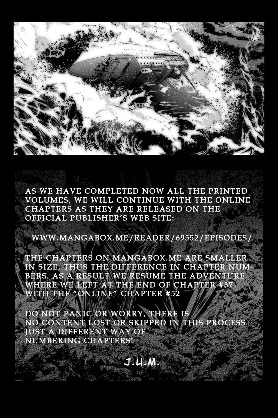 Ingoshima Chapter 38 page 1 - Chapter 38: Notification