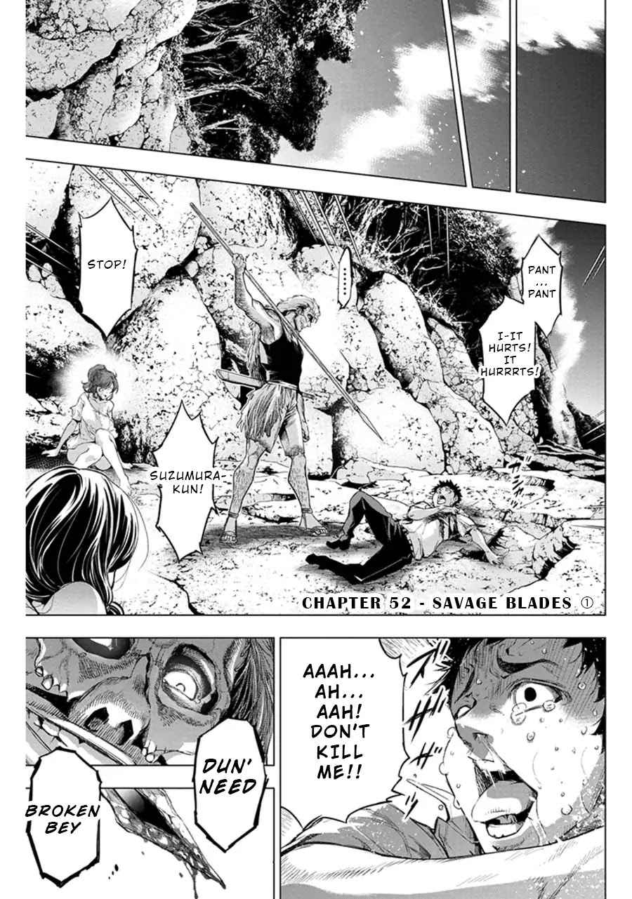 Ingoshima Chapter 52 page 1 - Chapter 52: Savage Blades (Part 1)