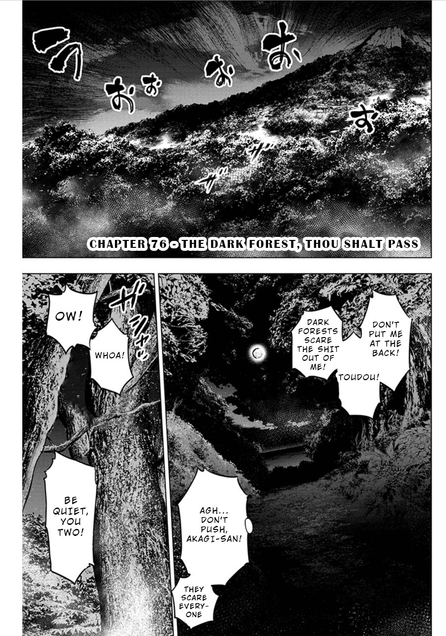 Ingoshima Chapter 76 page 1 - Chapter 76: The Dark Forest, Thou Shalt Pass
