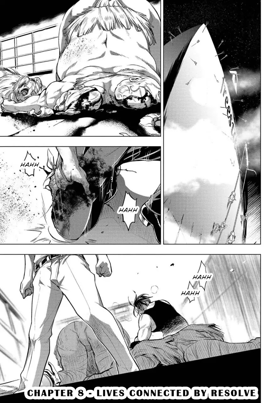 Ingoshima Chapter 8 page 1 - Chapter 8: Lives Connected by Resolve