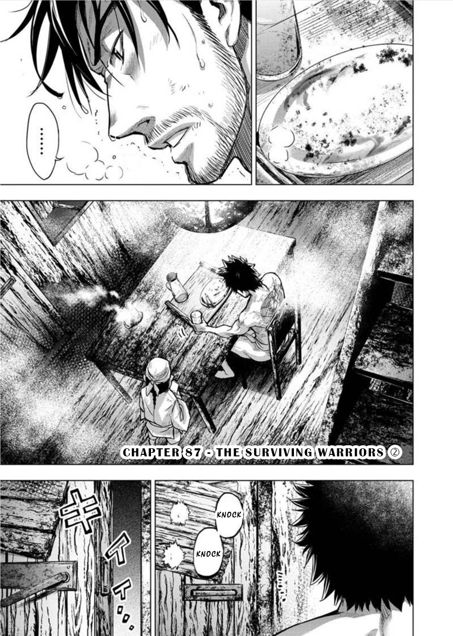 Ingoshima Chapter 87 page 1 - Chapter 87: The Surviving Warriors (Part 2)