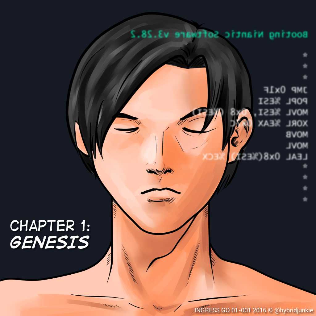 Ingress GO Chapter 1 page 1 - Chapter 1 : Genesis