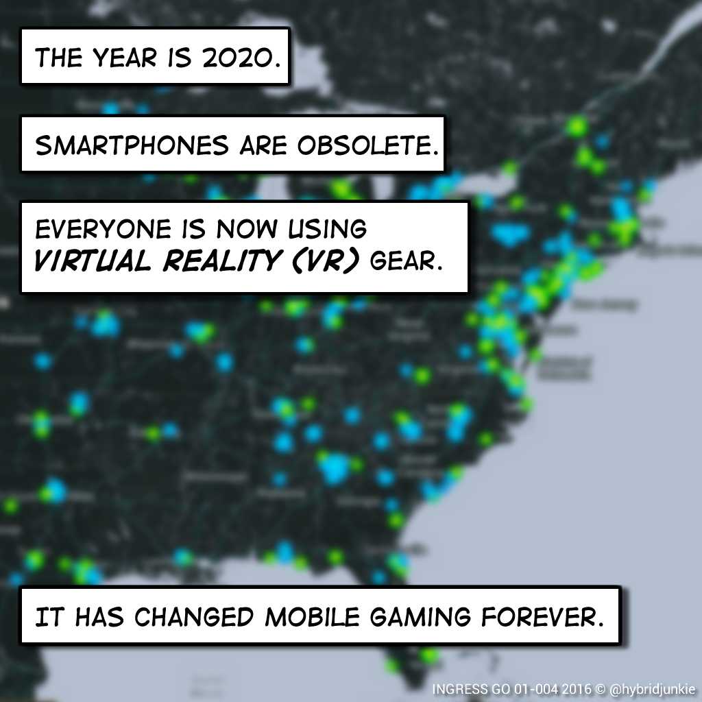 Ingress GO Chapter 1 page 4 - Chapter 1 : Genesis