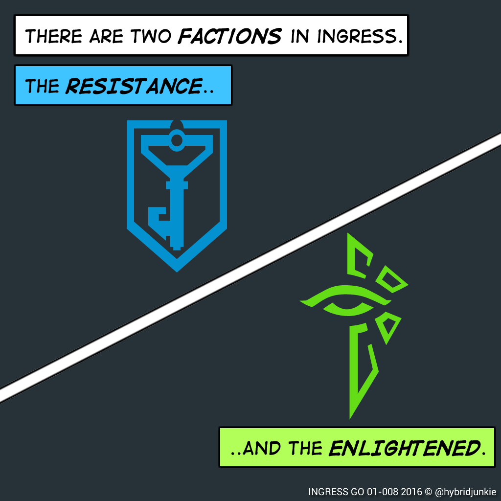 Ingress GO Chapter 1 page 8 - Chapter 1 : Genesis