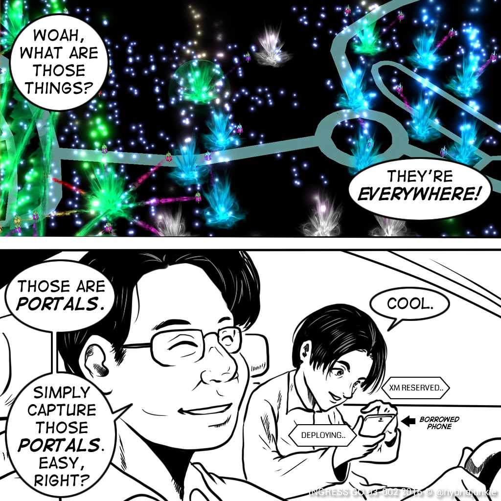 Ingress GO Chapter 3 page 2 - Chapter 3 : The Choice