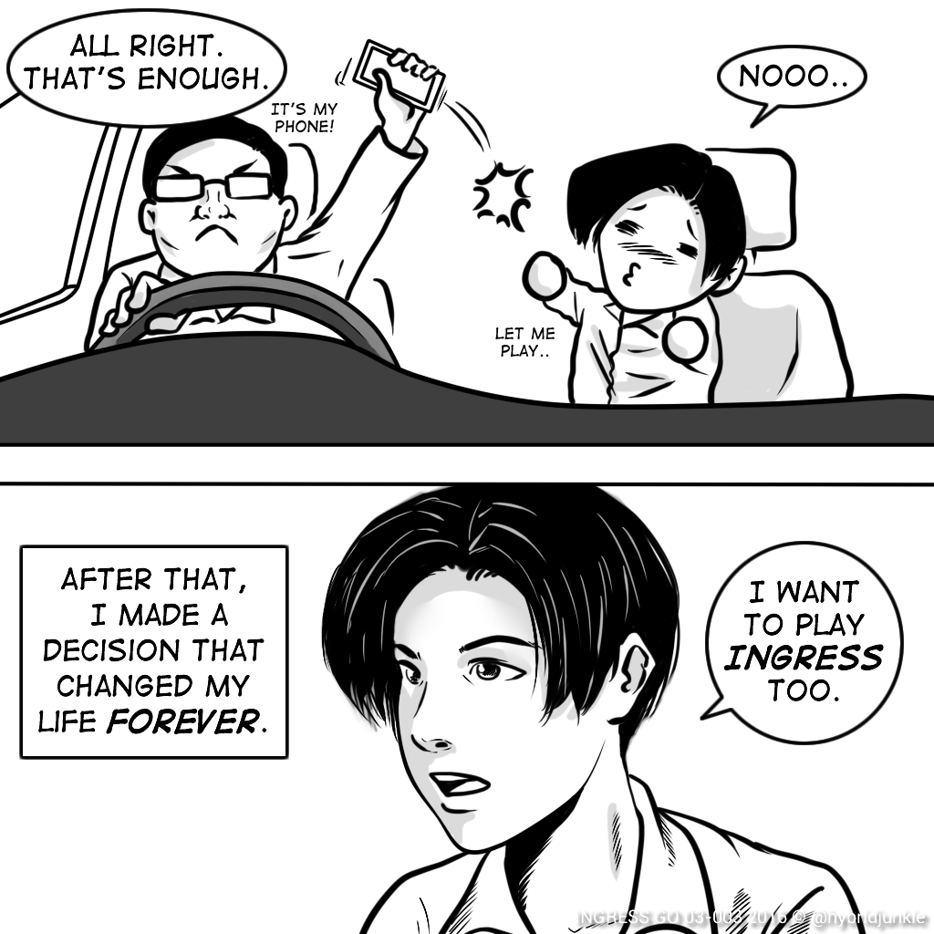 Ingress GO Chapter 3 page 3 - Chapter 3 : The Choice