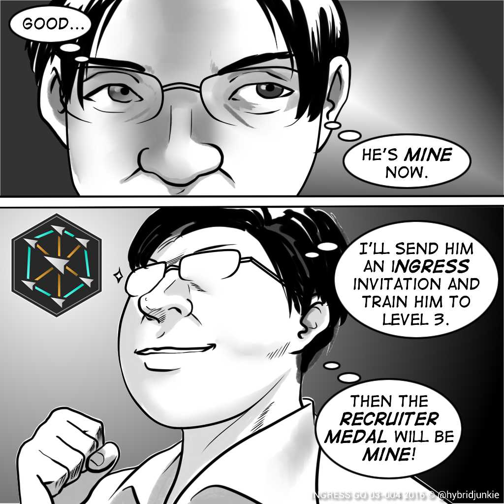 Ingress GO Chapter 3 page 4 - Chapter 3 : The Choice