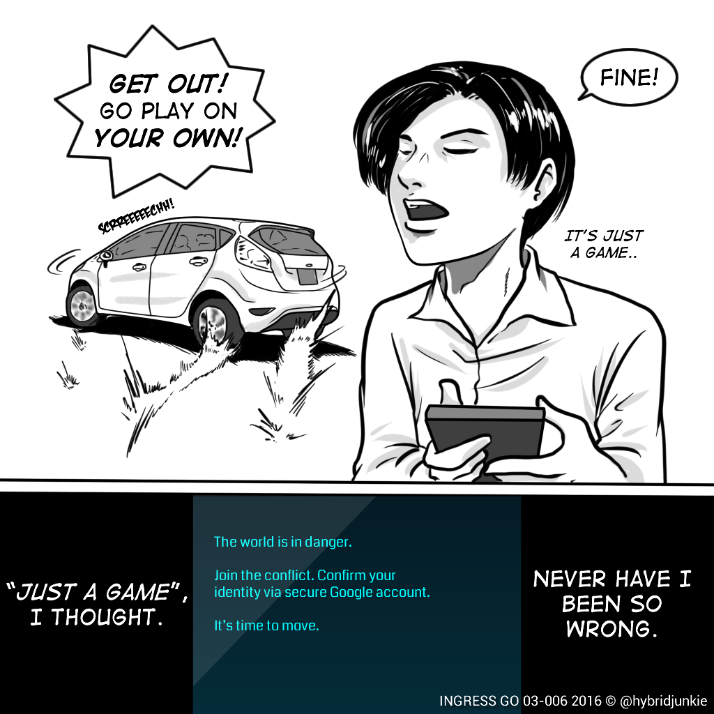 Ingress GO Chapter 3 page 6 - Chapter 3 : The Choice