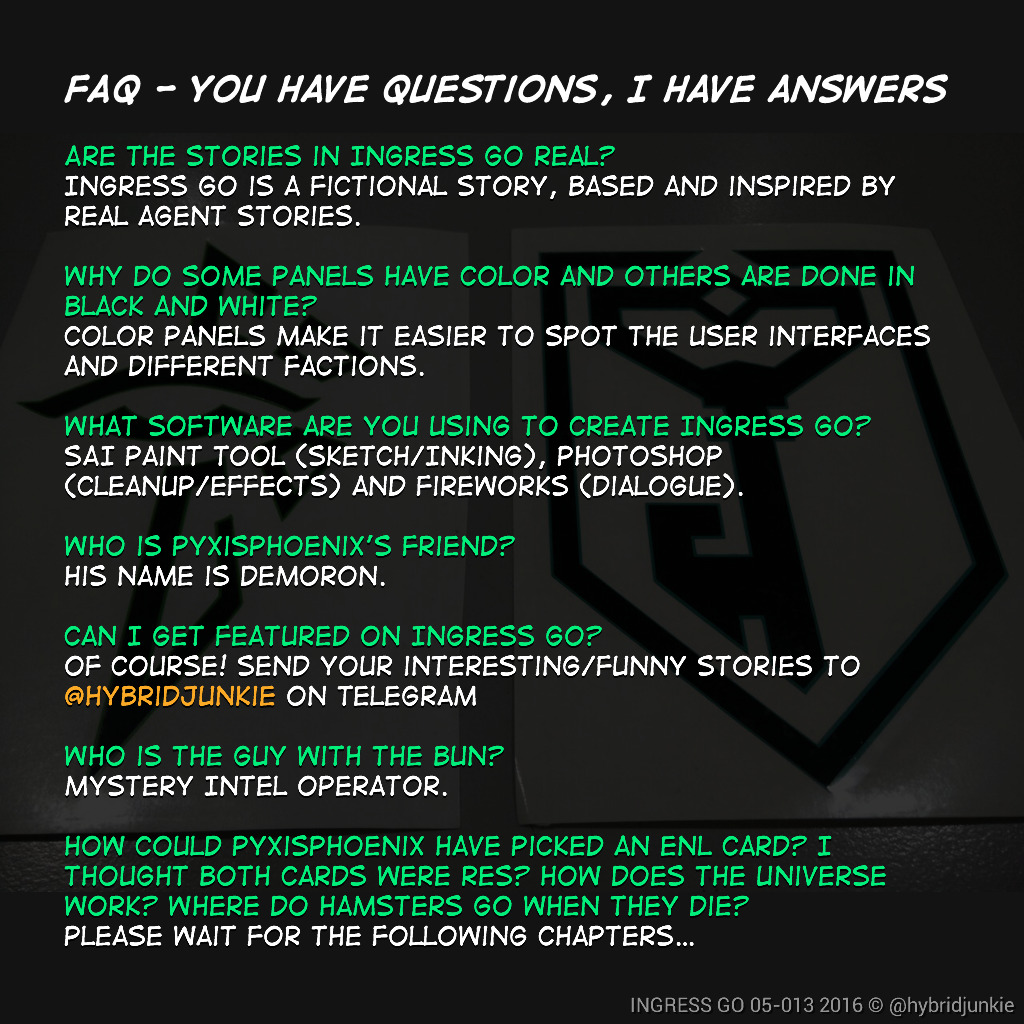 Ingress GO Chapter 5 page 13 - Chapter 5 : Faction