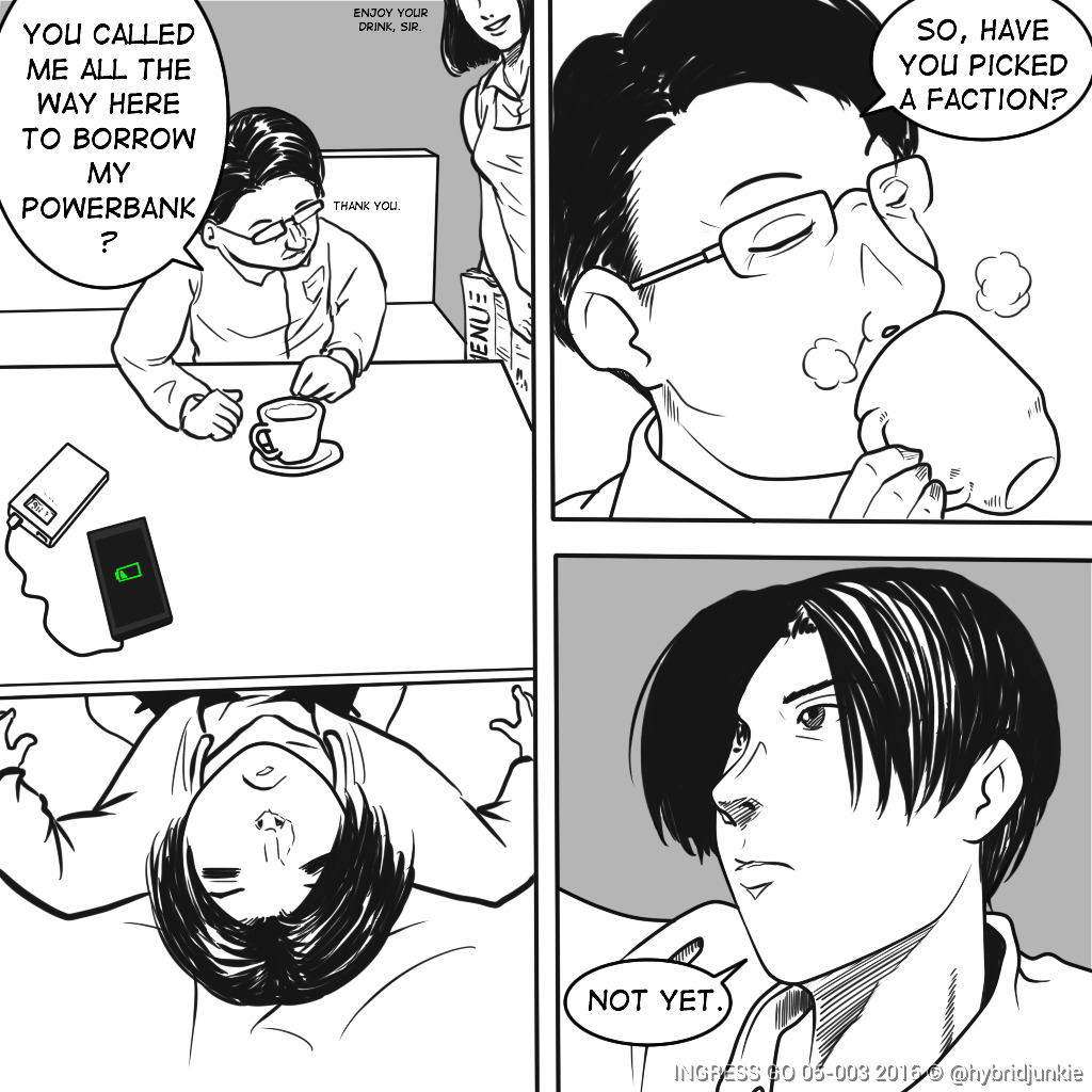 Ingress GO Chapter 5 page 3 - Chapter 5 : Faction