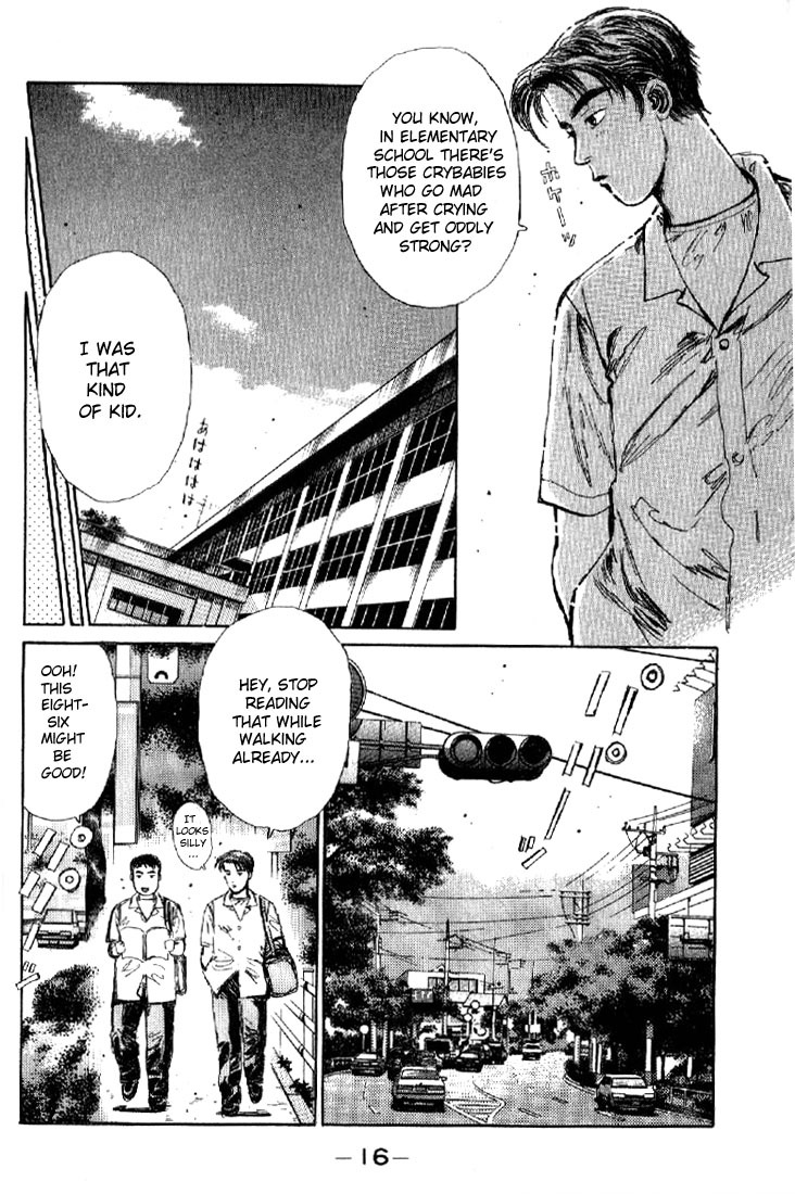 Initial D Chapter 1 page 14 - Chapter 1: Let's Buy an Eight-Six!