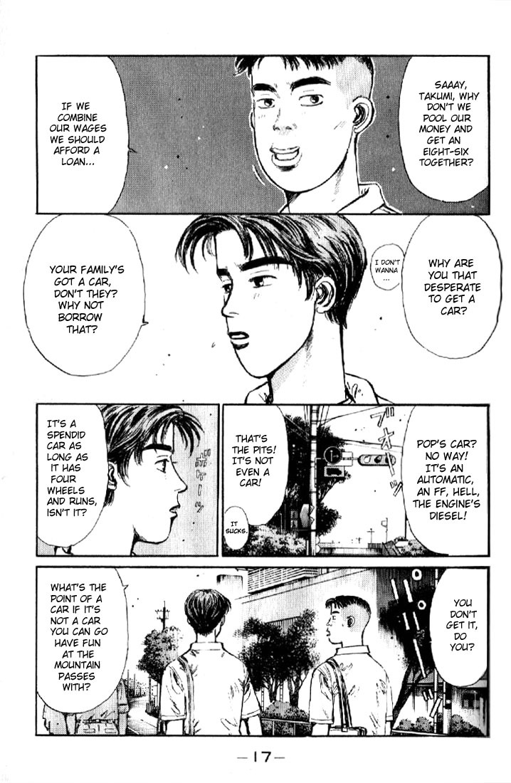Initial D Chapter 1 page 15 - Chapter 1: Let's Buy an Eight-Six!