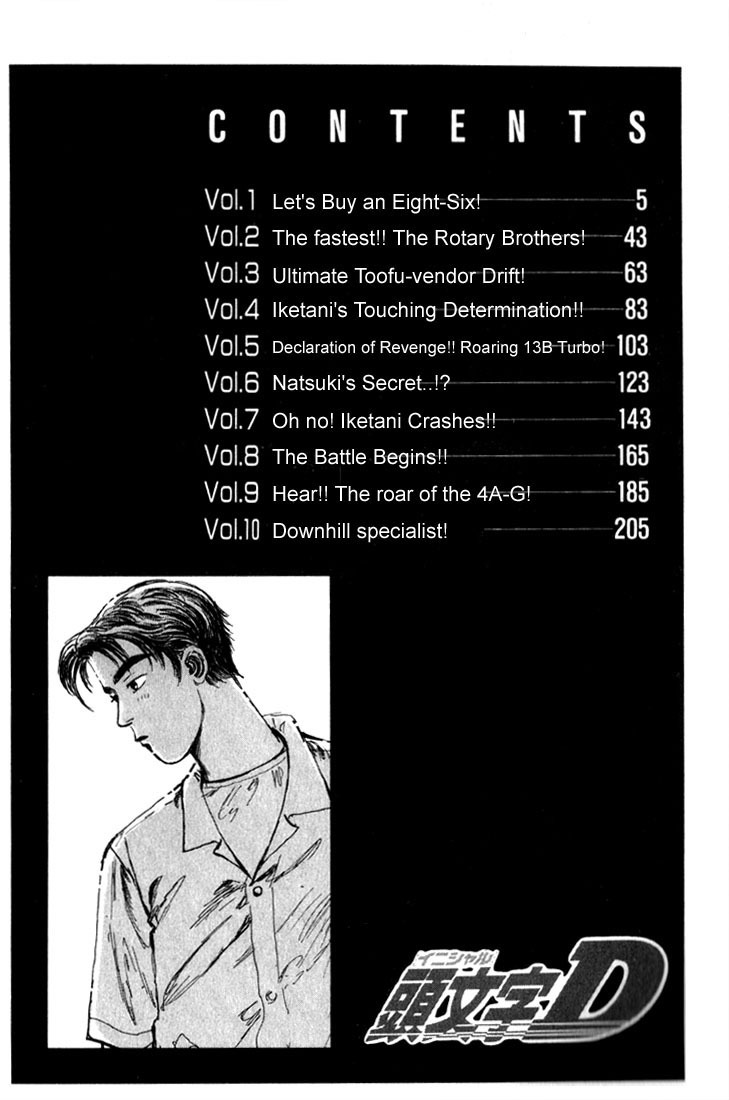 Initial D Chapter 1 page 3 - Chapter 1: Let's Buy an Eight-Six!