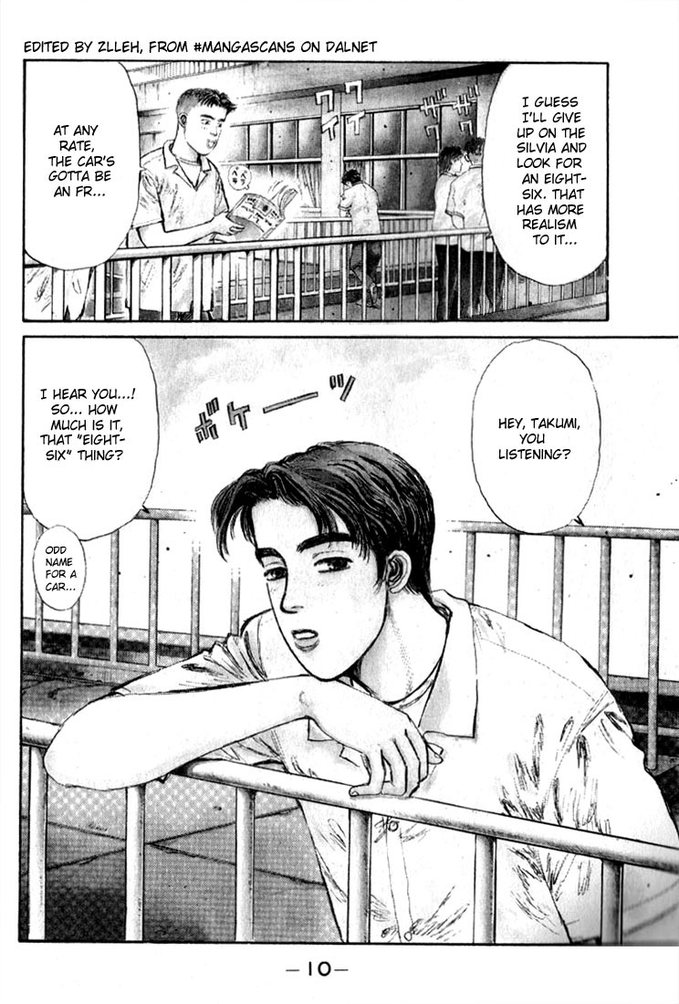 Initial D Chapter 1 page 8 - Chapter 1: Let's Buy an Eight-Six!