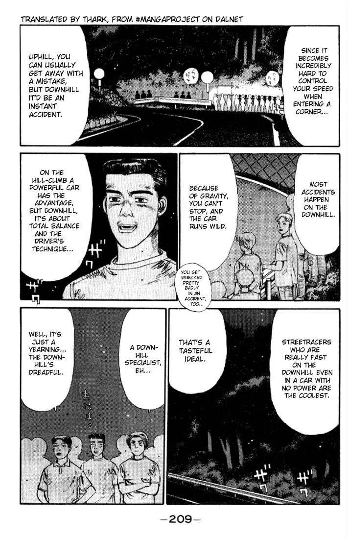 Initial D Chapter 10 page 5 - Chapter 10: Downhill Specialist!