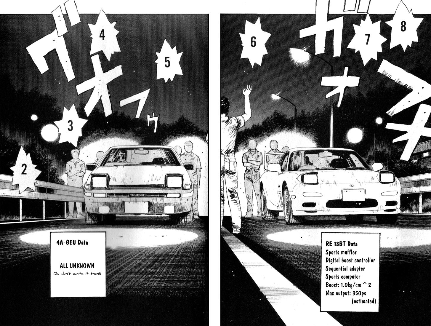 Initial D Chapter 11 page 15 - Chapter 11: Takumi!! Lighning Speed!