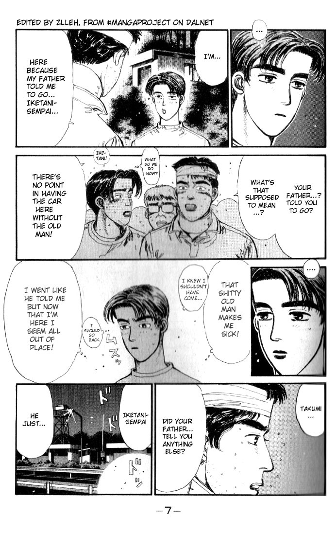 Initial D Chapter 11 page 8 - Chapter 11: Takumi!! Lighning Speed!