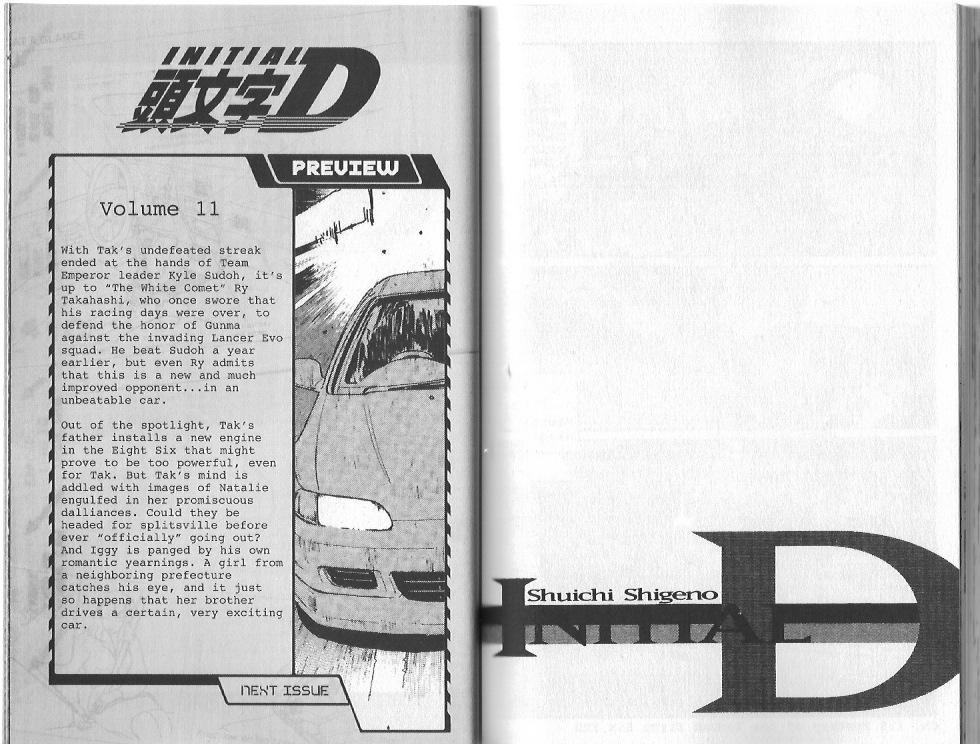 Initial D Chapter 110 page 9 - Chapter 110