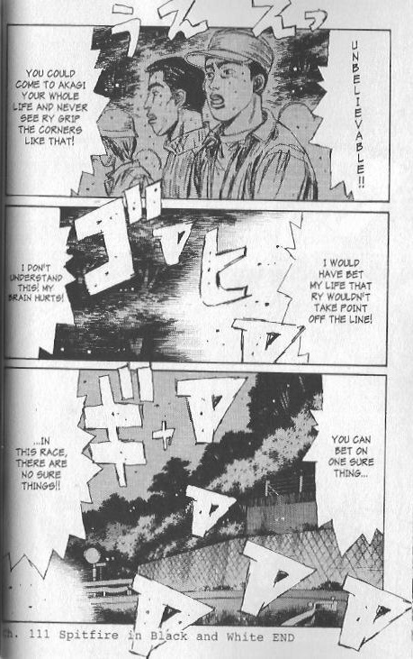 Initial D Chapter 111 page 13 - Chapter 111