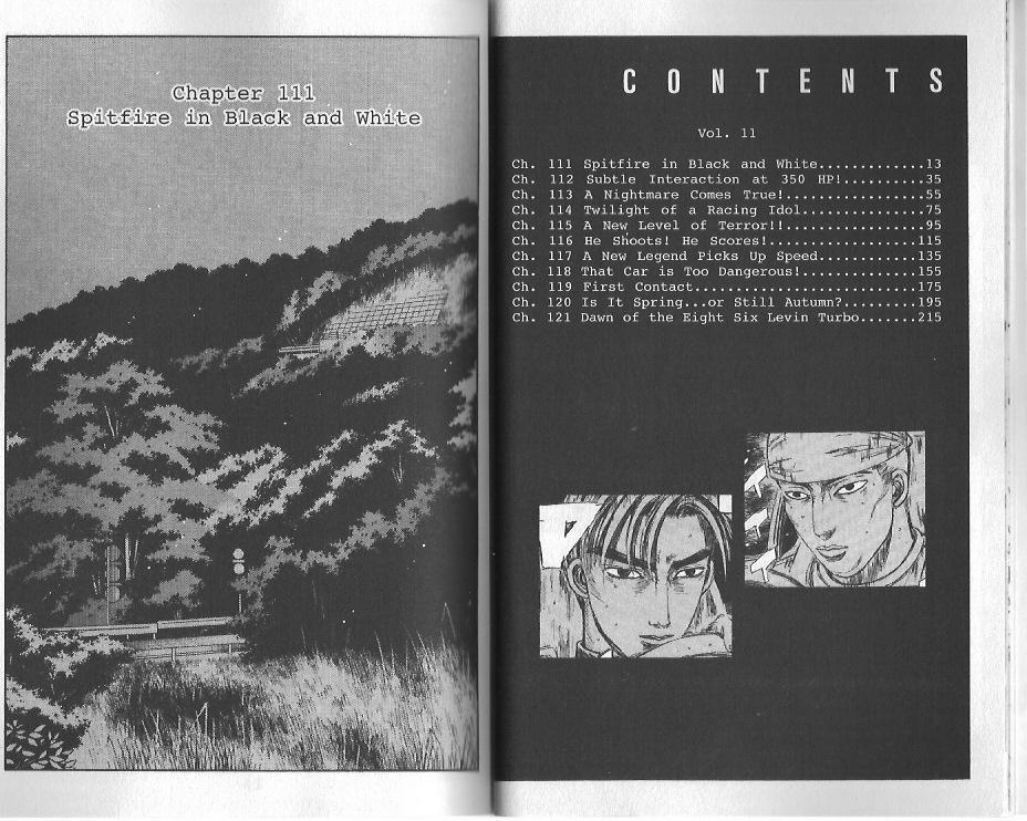 Initial D Chapter 111 page 2 - Chapter 111