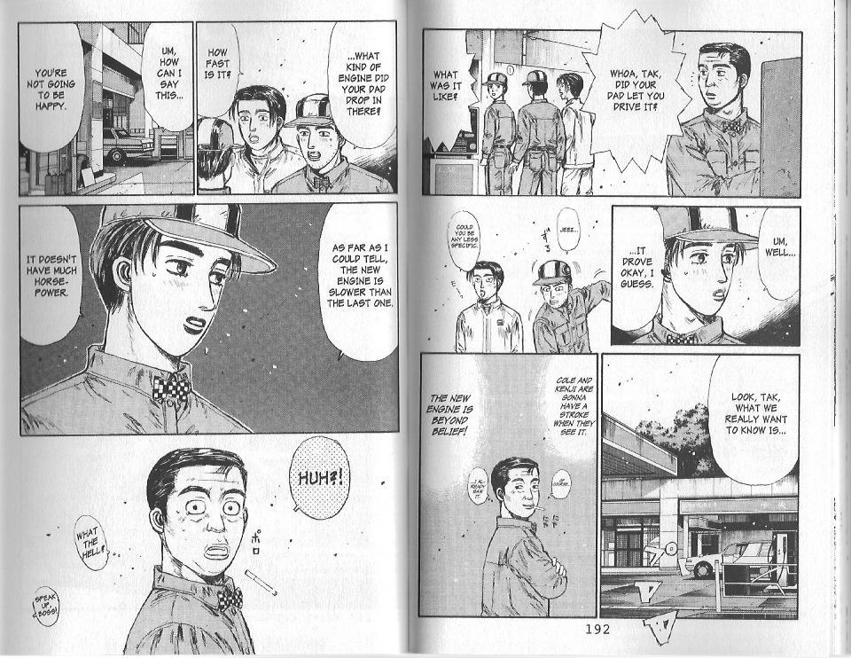 Initial D Chapter 119 page 10 - Chapter 119
