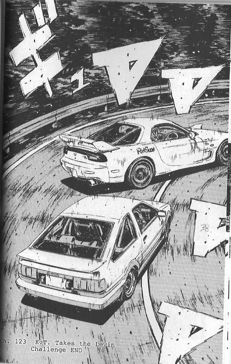 Initial D Chapter 123 page 10 - Chapter 123