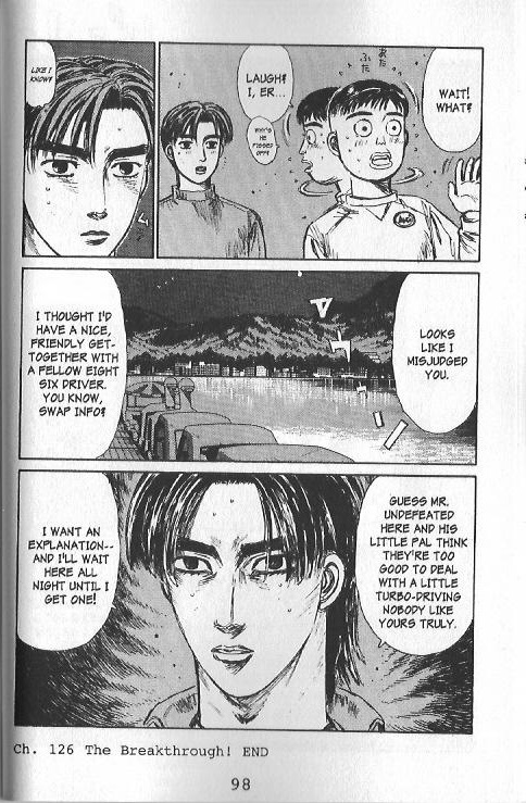 Initial D Chapter 126 page 10 - Chapter 126