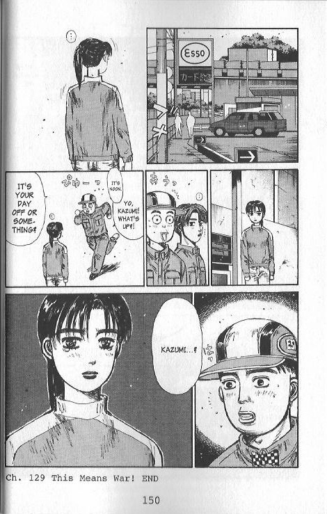 Initial D Chapter 129 page 9 - Chapter 129