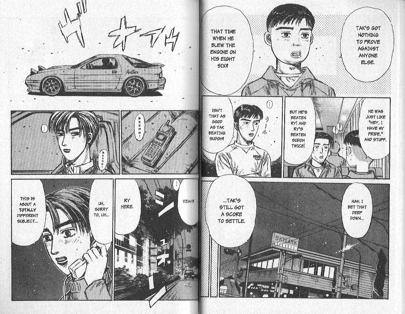 Initial D Chapter 147 page 8 - Chapter 147