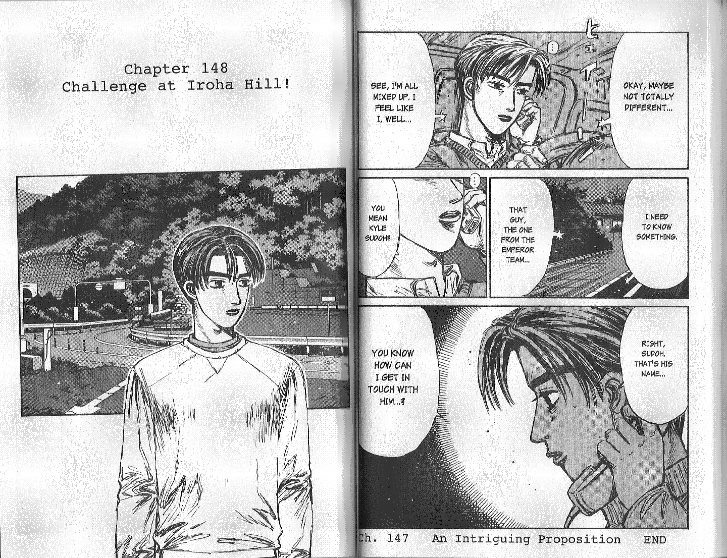 Initial D Chapter 148 page 1 - Chapter 148