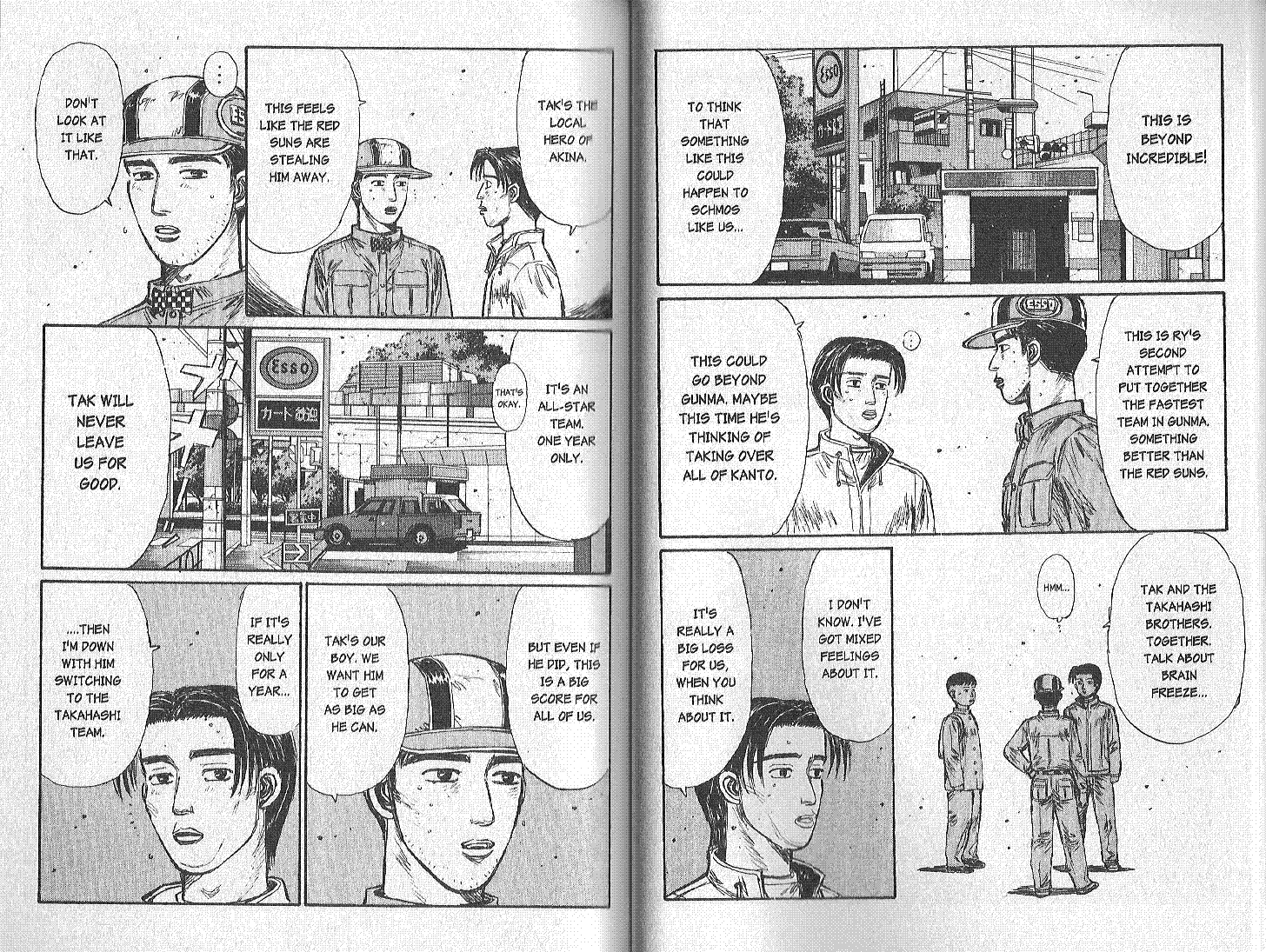 Initial D Chapter 148 page 6 - Chapter 148