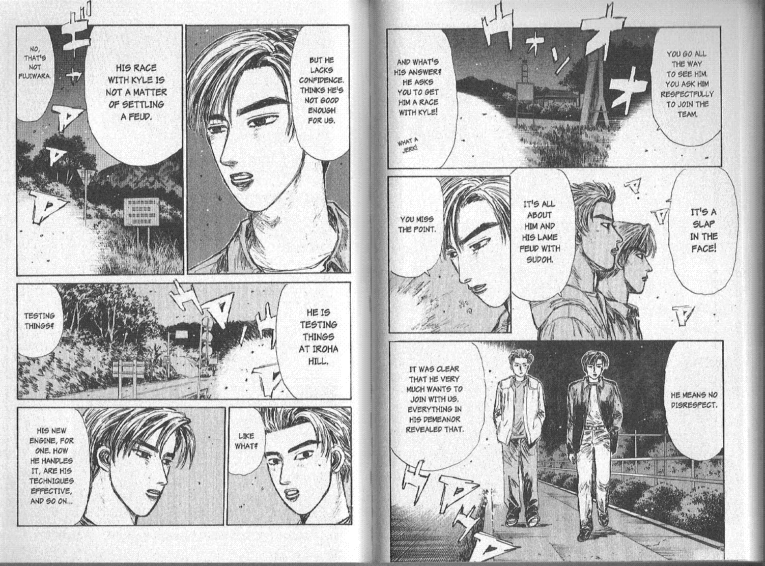 Initial D Chapter 149 page 8 - Chapter 149