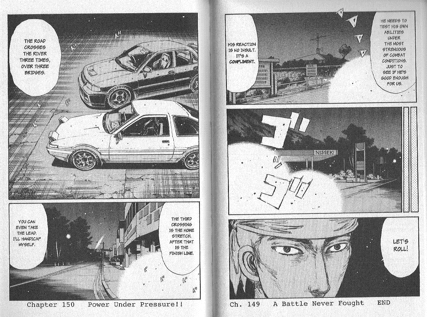 Initial D Chapter 150 page 1 - Chapter 150