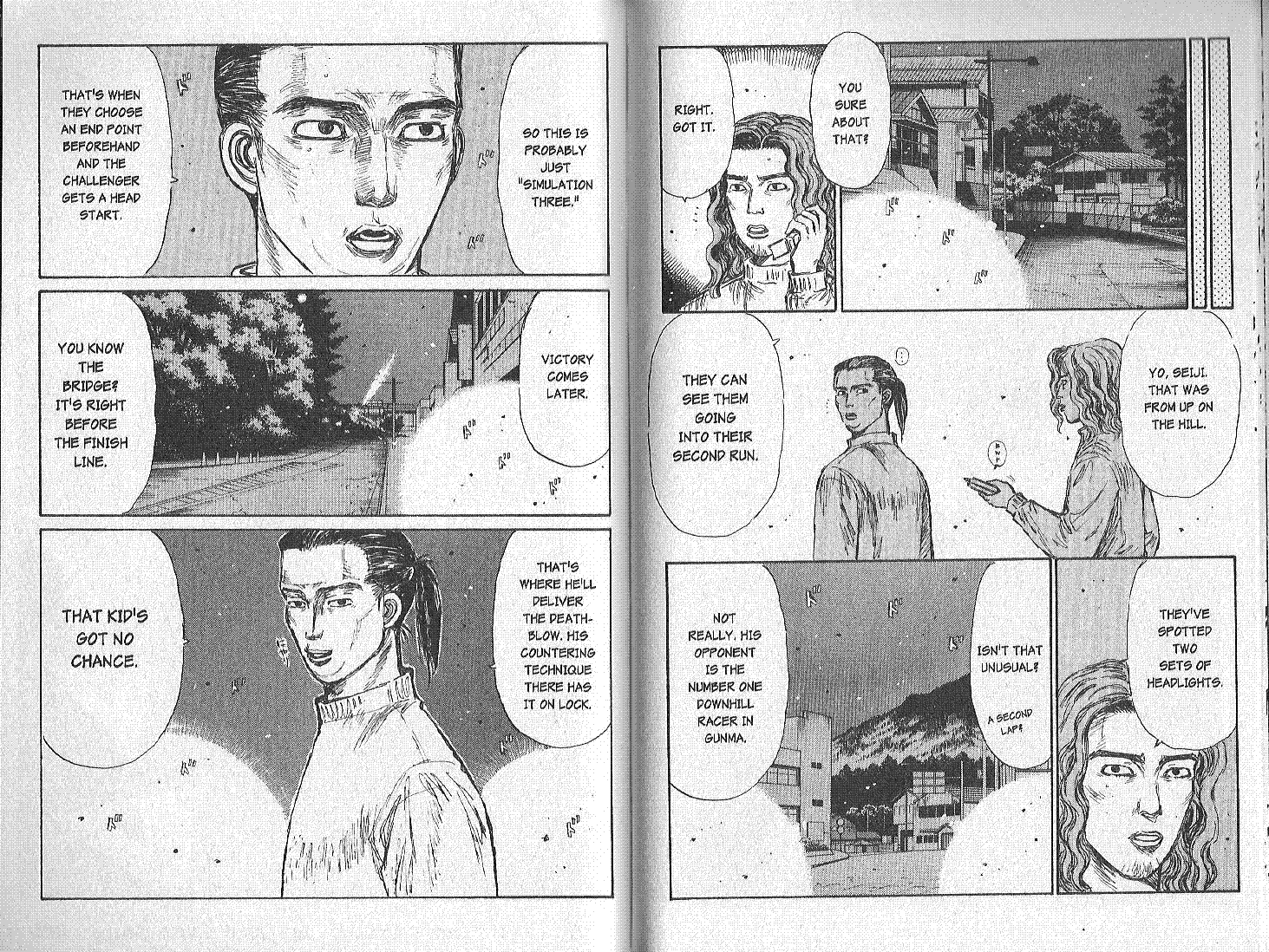 Initial D Chapter 153 page 8 - Chapter 153
