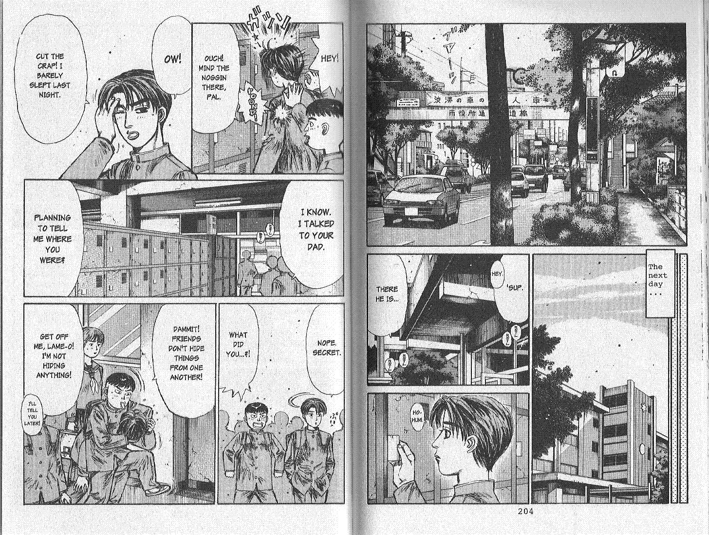 Initial D Chapter 157 page 4 - Chapter 157