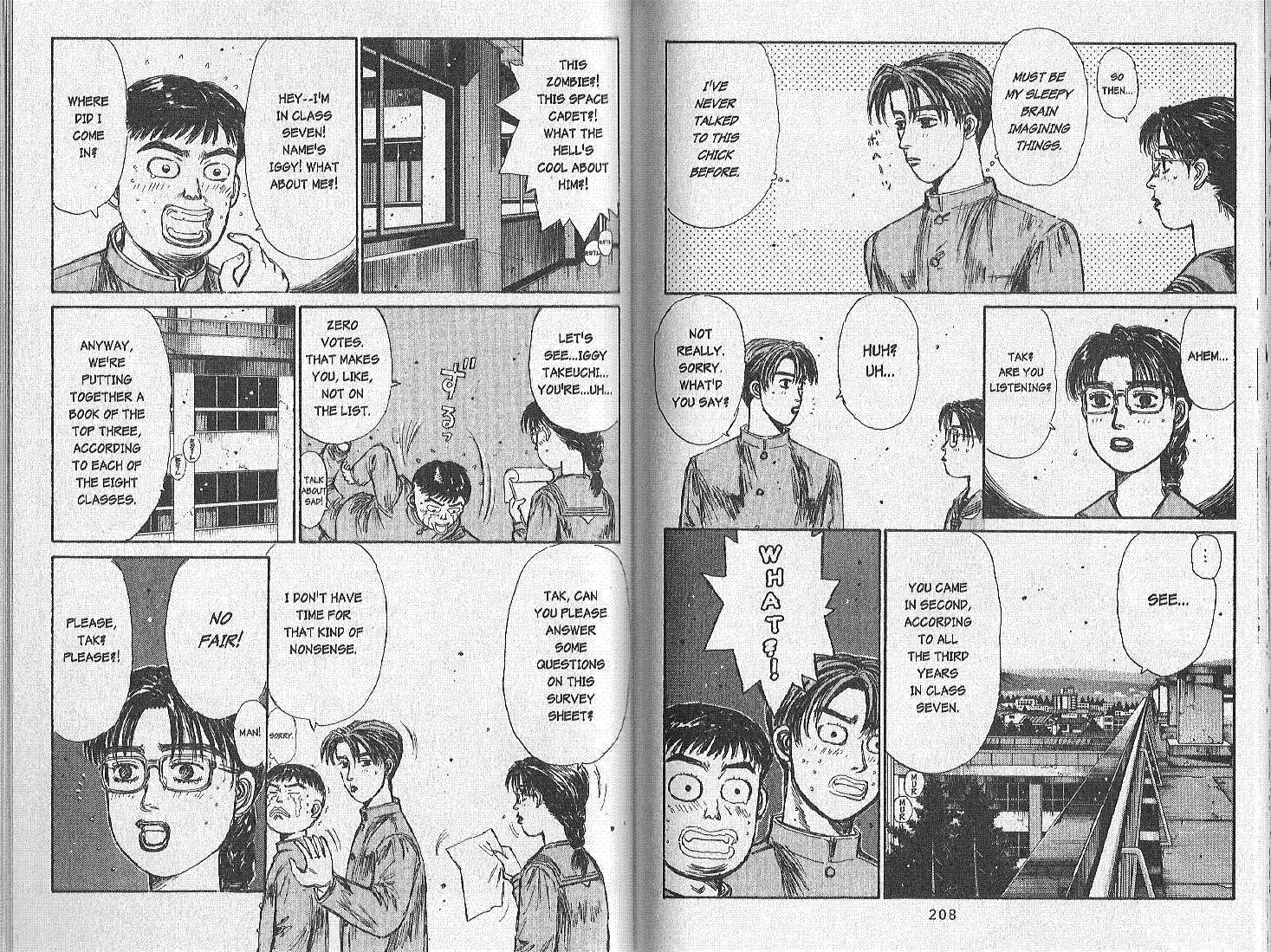 Initial D Chapter 157 page 6 - Chapter 157
