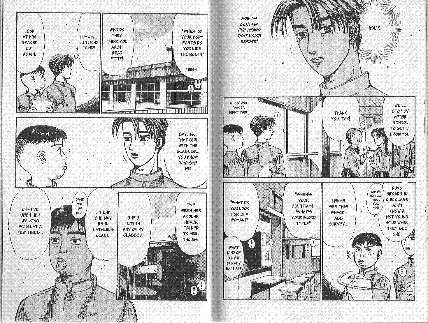 Initial D Chapter 157 page 7 - Chapter 157