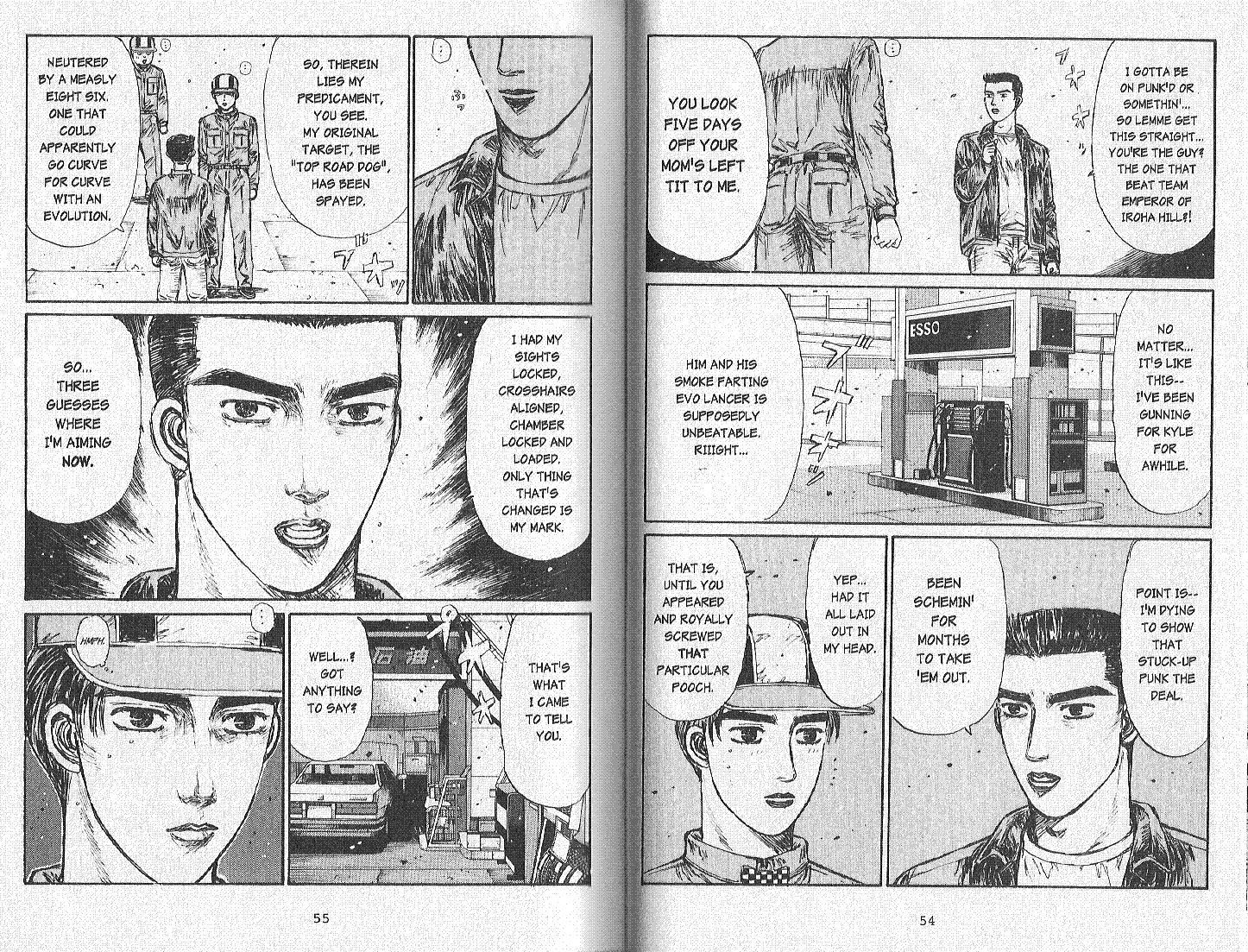 Initial D Chapter 161 page 6 - Chapter 161