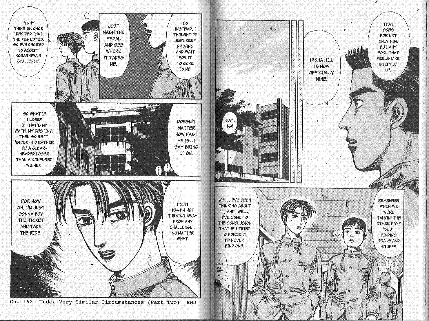 Initial D Chapter 162 page 8 - Chapter 162